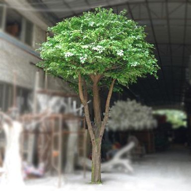 Veleprodaja Vanjski realističan umjetni Ficus stablo s Moss